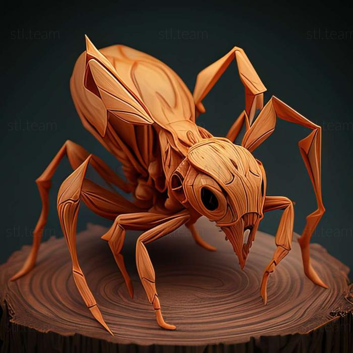 3D модель Myrmica deplanata (STL)